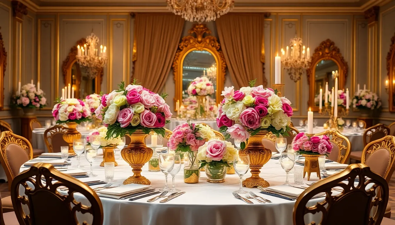 14 Jaw-Dropping Rococo Centerpieces That'll Steal the Show at Your Party!