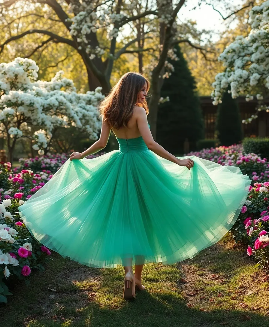 14 Stylish St. Patrick's Day Outfits That'll Make You the Star of the Celebration (#9 Is a Must-See!) - 9. Stunning Green Tulle Skirt