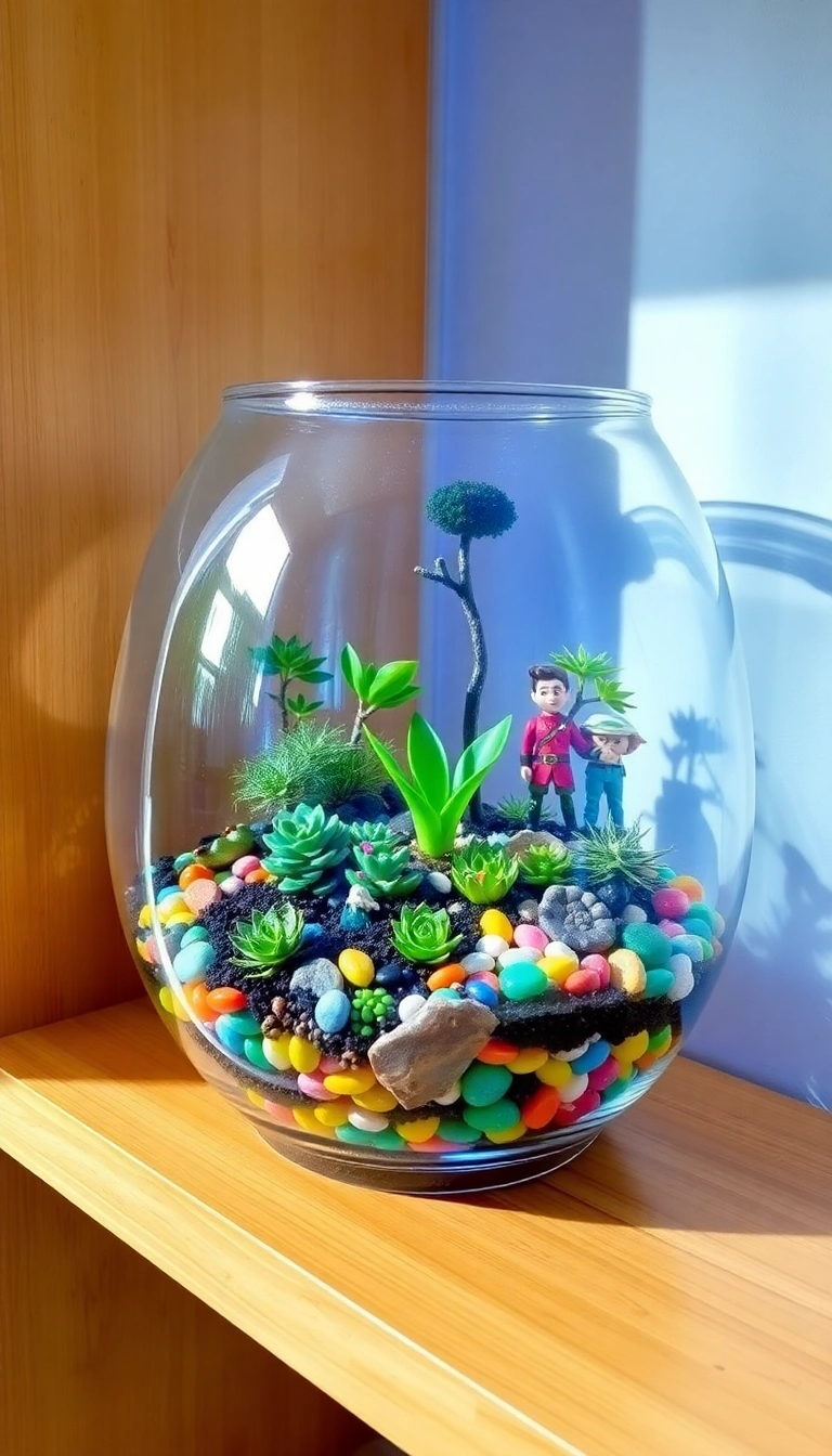 14 Thoughtful Handmade Valentine's Gifts for Him That He'll Treasure Forever! - 12. DIY Terrarium