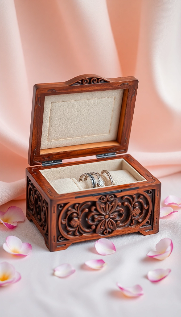 14 Thoughtful Handmade Valentine's Gifts for Him That He'll Treasure Forever! - 8. Handcrafted Jewelry Box