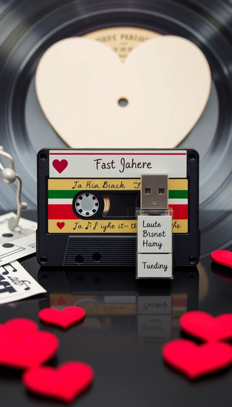 14 Thoughtful Handmade Valentine's Gifts for Him That He'll Treasure Forever! - 9. Personalized Playlist or Mixtape