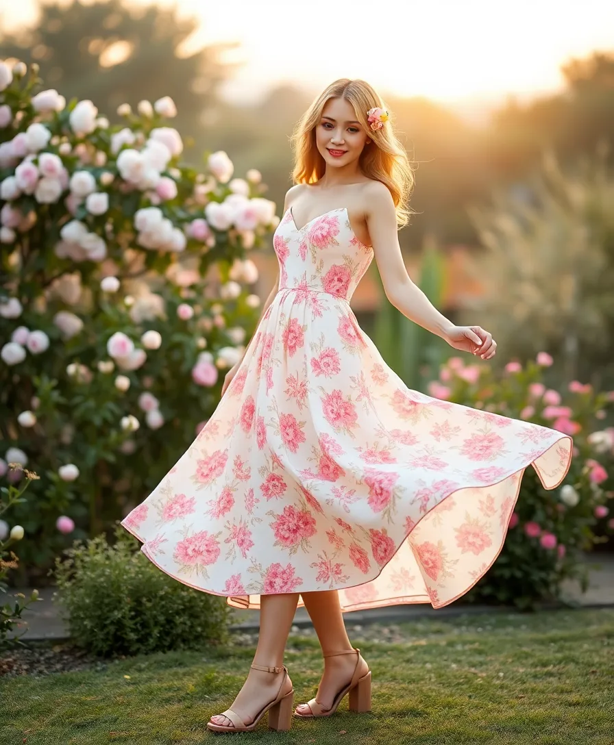 14 Valentine's Day Outfit Ideas That Will Make You Look Irresistible (Don't Miss #6!) - 6. Romantic Midi Dress (Don't Miss This!)