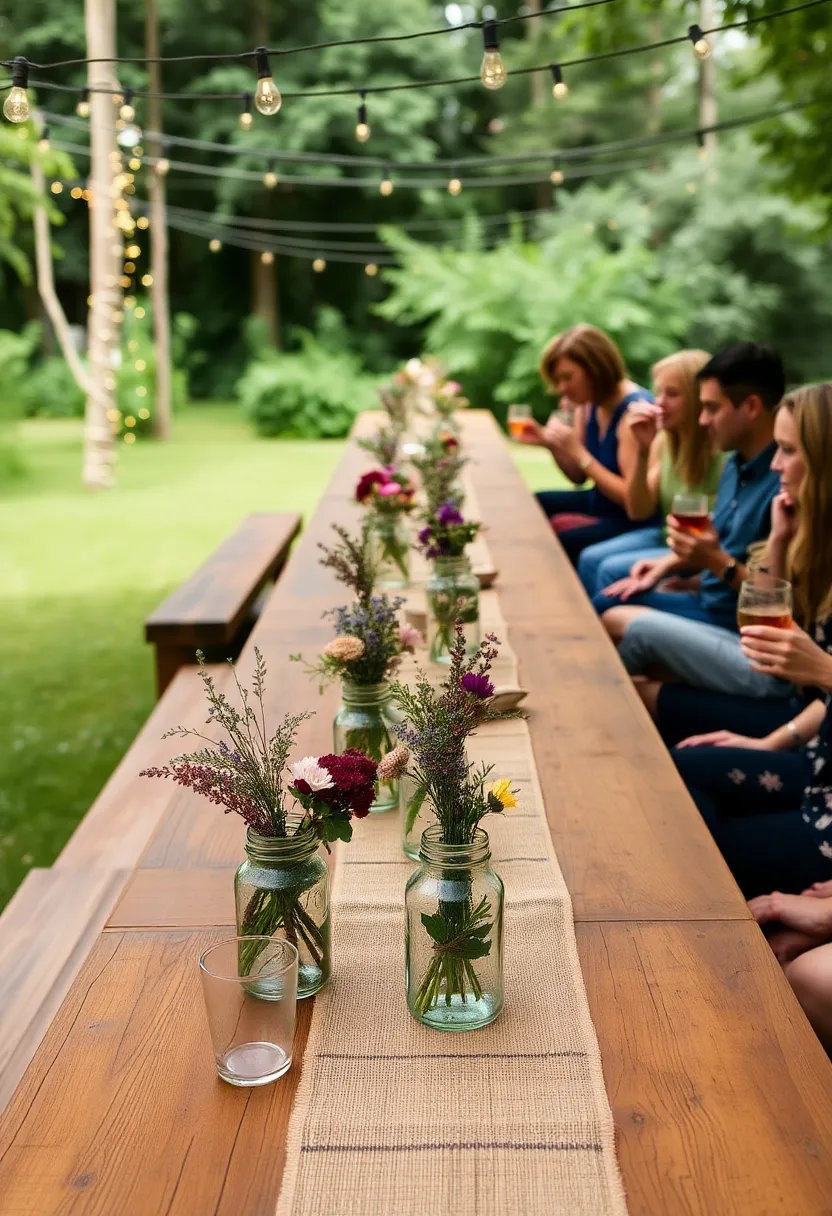 17 Stylish Dinner Party Tablescapes Perfect for Cocktails (Guests Will Rave About #10!) - 3. Rustic Charm