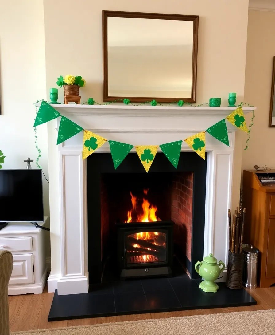 18 Fun St. Patrick's Day Crafts That Will Make You Feel Lucky! - 5. St. Patrick's Day Bunting