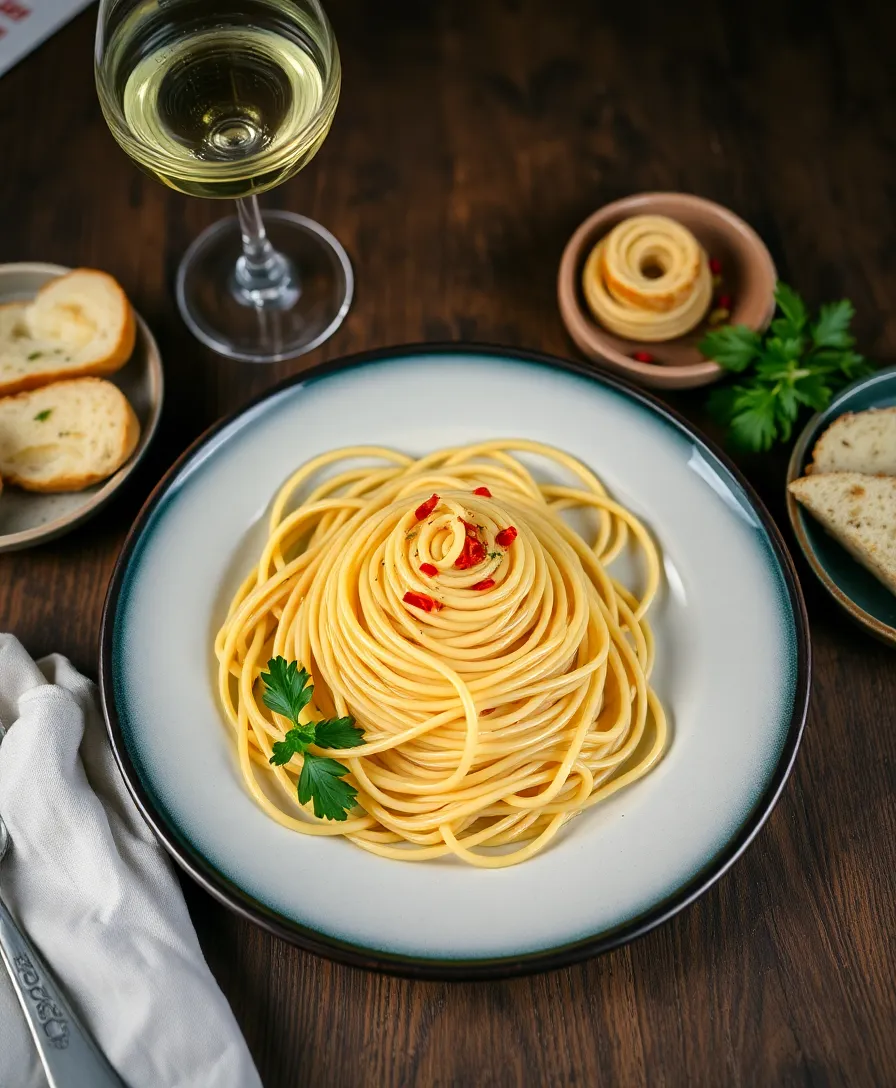 18 Mouth-Watering Valentine's Day Recipes That’ll Impress Your Sweetheart (Even #7 Is Simple!) - 11. Spaghetti Aglio e Olio