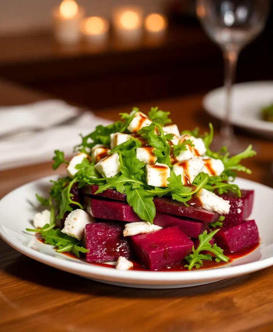 18 Mouth-Watering Valentine's Day Recipes That’ll Impress Your Sweetheart (Even #7 Is Simple!) - 12. Beet and Goat Cheese Salad