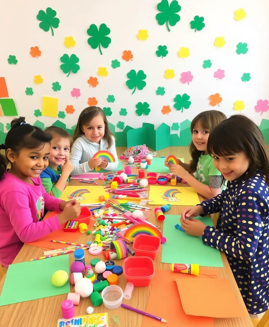 19 St. Patrick's Day Party Ideas for Kids That Will Make Your Celebration Unforgettable! - 3. DIY Rainbow Crafts