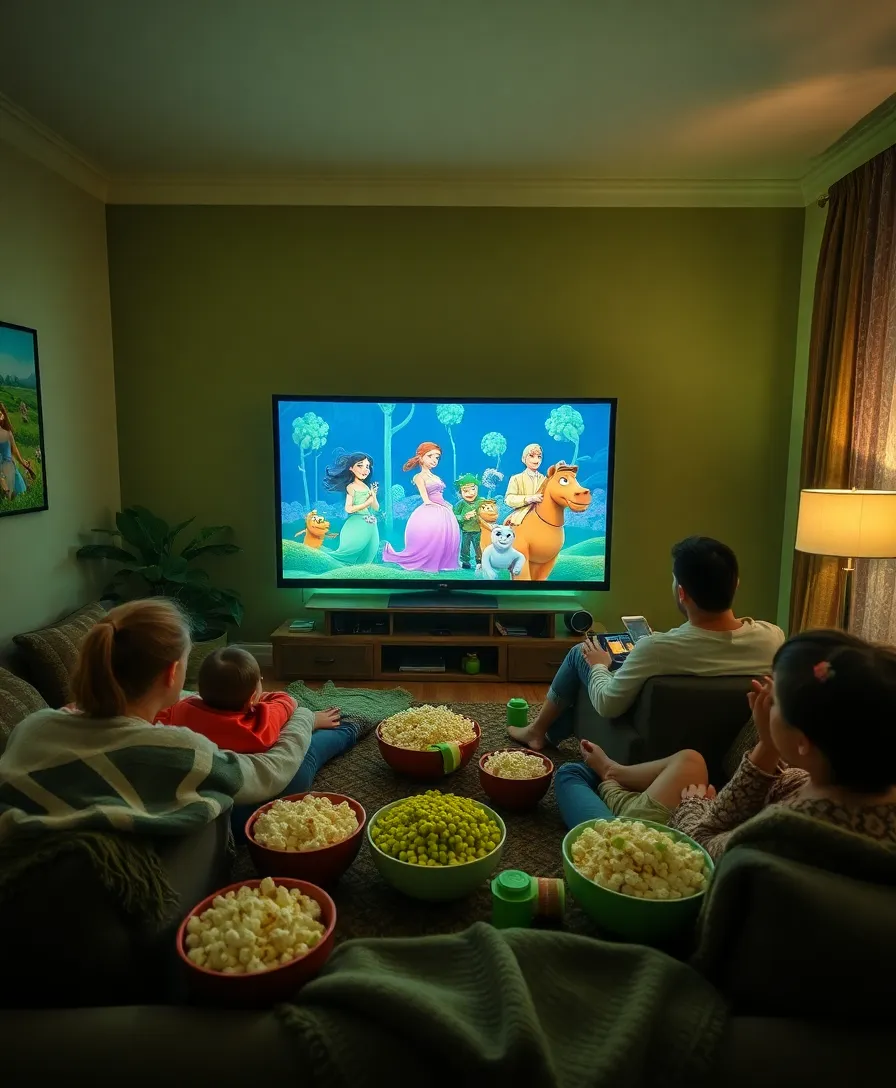 20 Exciting St. Patrick's Day Activities for Families That Will Create Lasting Memories (You’ll Want to Do #15!) - 4. Green-Themed Movie Night