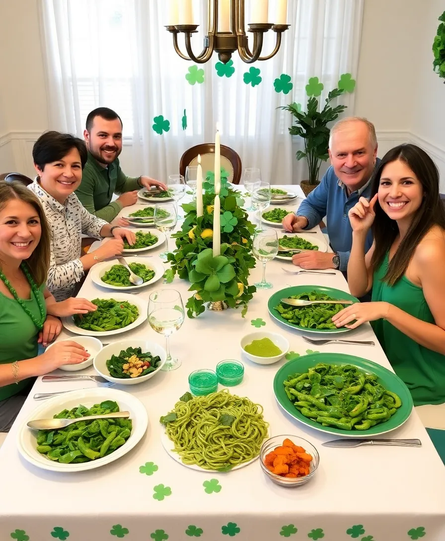 20 Exciting St. Patrick's Day Activities for Families That Will Create Lasting Memories (You’ll Want to Do #15!) - 9. Green-Themed Dinner Night