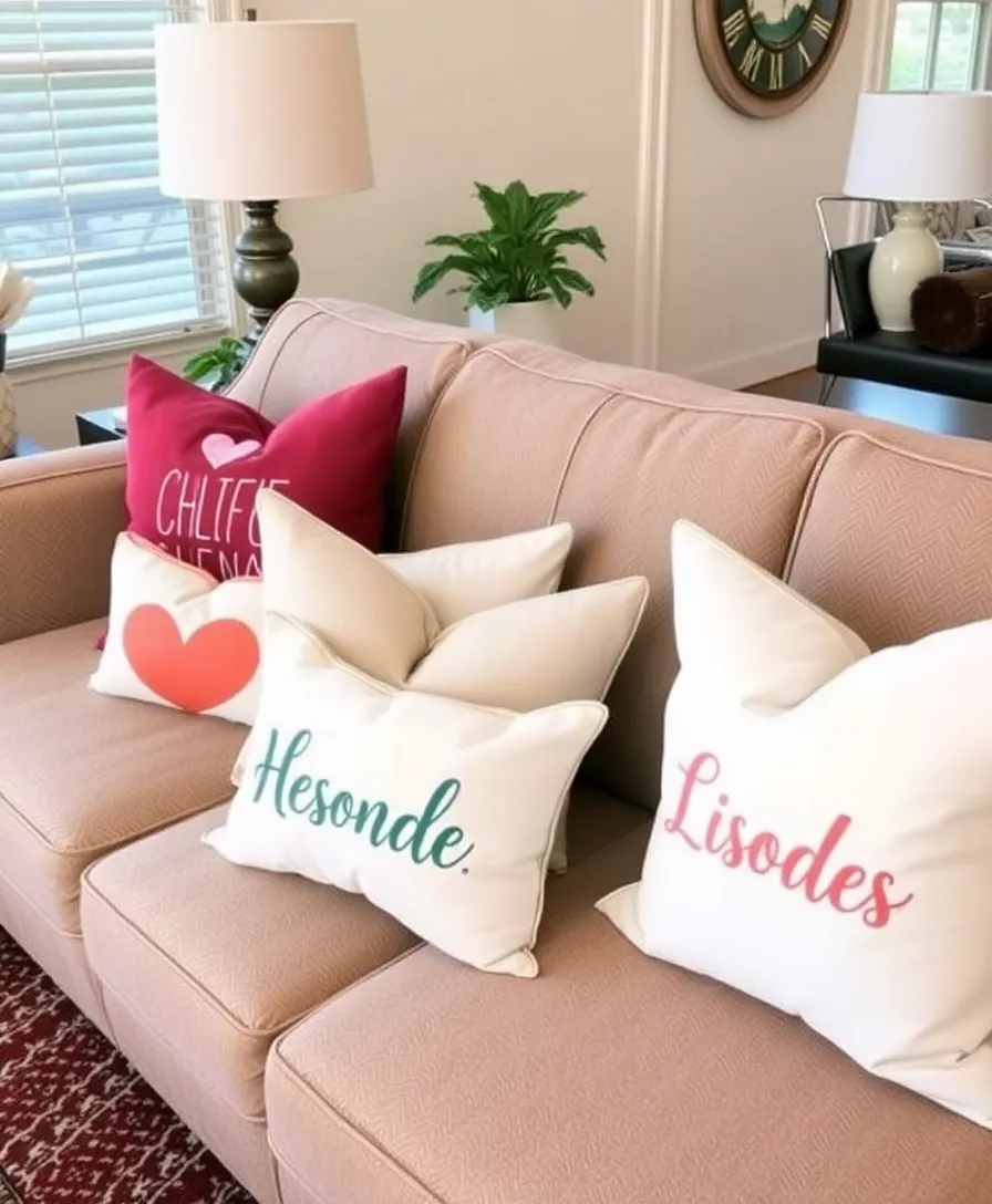 30 Stunning Dollar Tree DIY Projects That Will Transform Your Home on a Budget! - 10. Personalized Throw Pillows