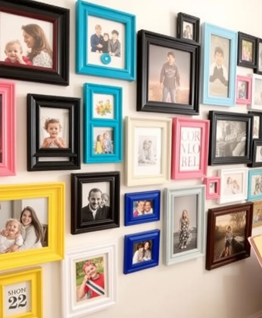 30 Stunning Dollar Tree DIY Projects That Will Transform Your Home on a Budget! - 3. Stylish Picture Frames