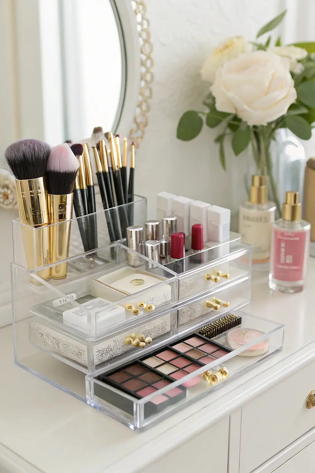Acrylic Vanity Organizer