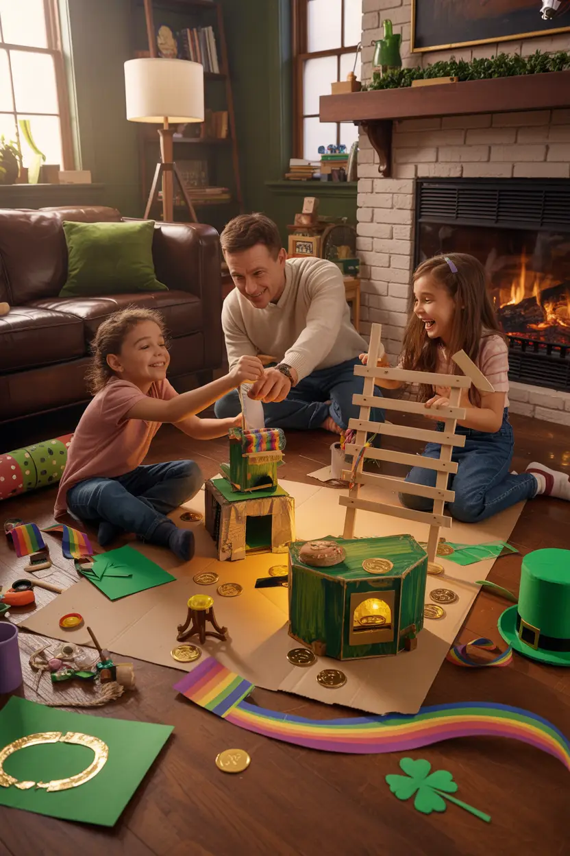 Building a Leprechaun Village
