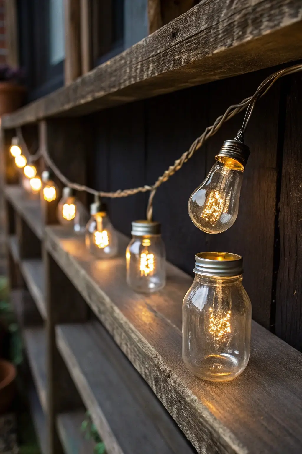 Charming Mason Jar String Lights