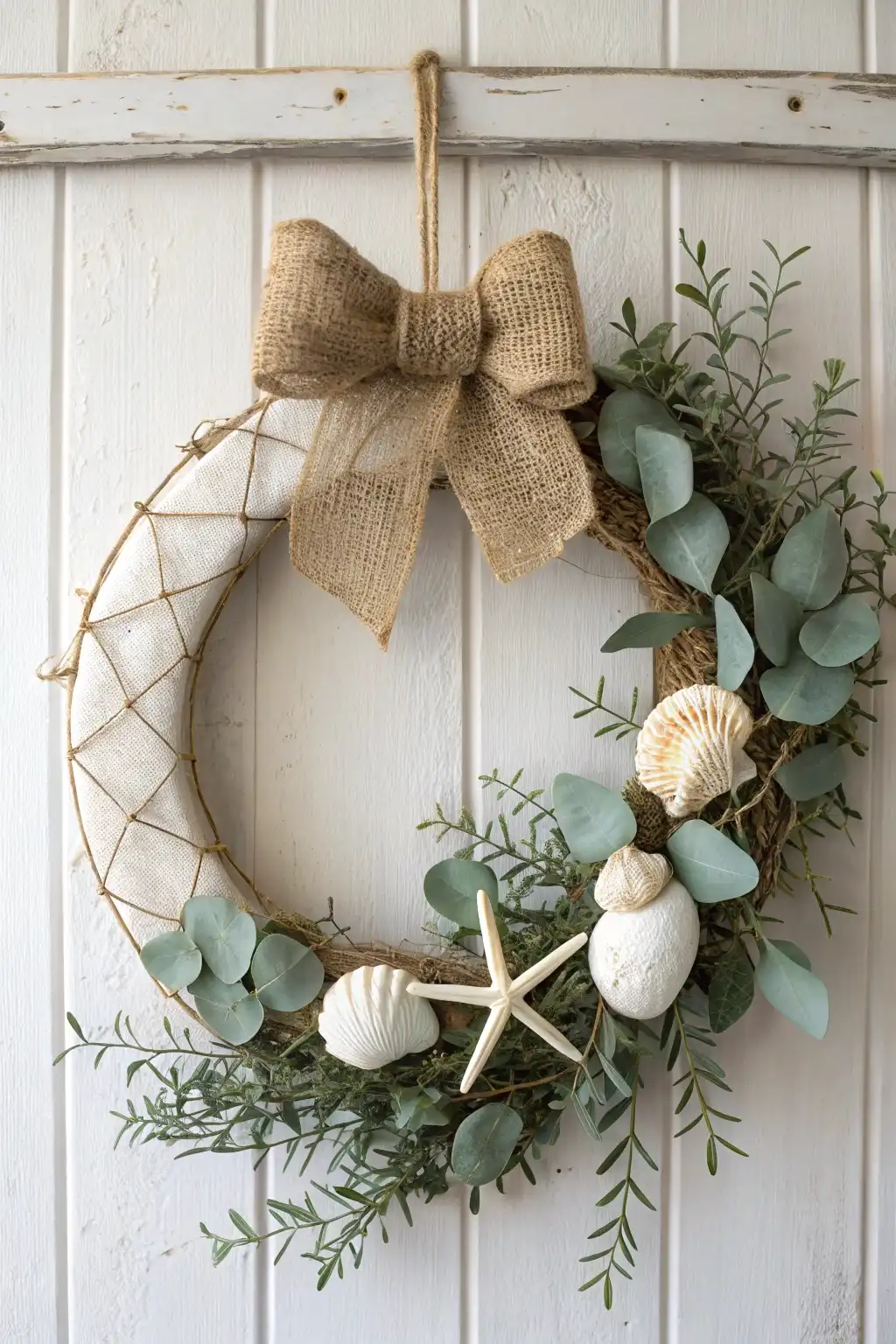 Coastal Farmhouse Wreath