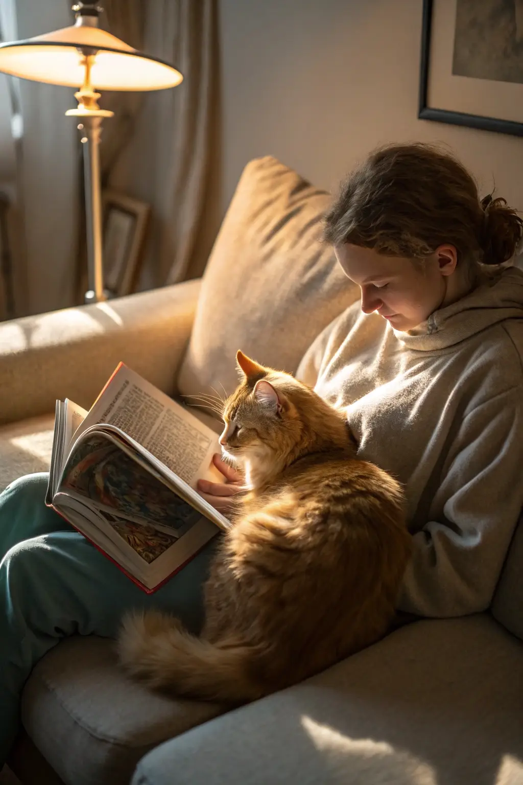 Cozy Reading Companion