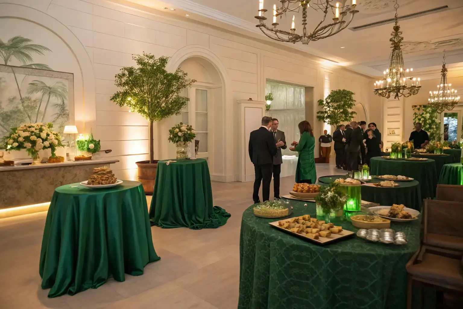 Elegant Emerald City Soiree