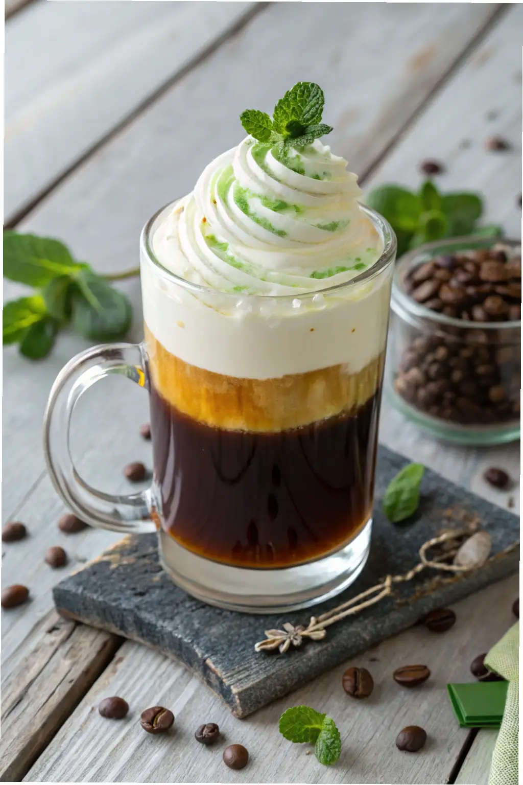 Emerald Mint Coffee Dream