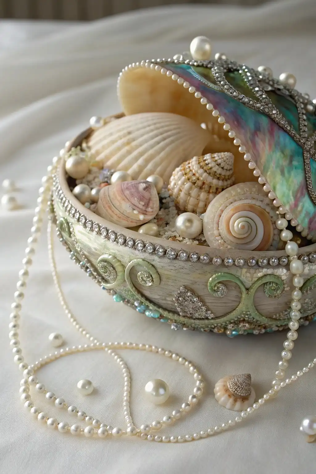 Glimmering Seashell Treasure