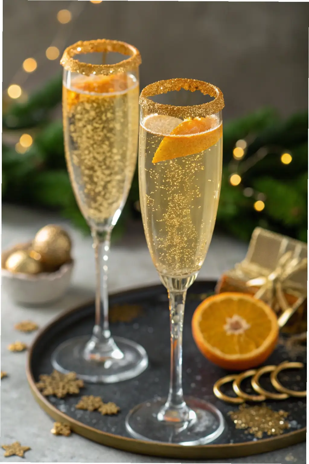 Golden Citrus Sparkler