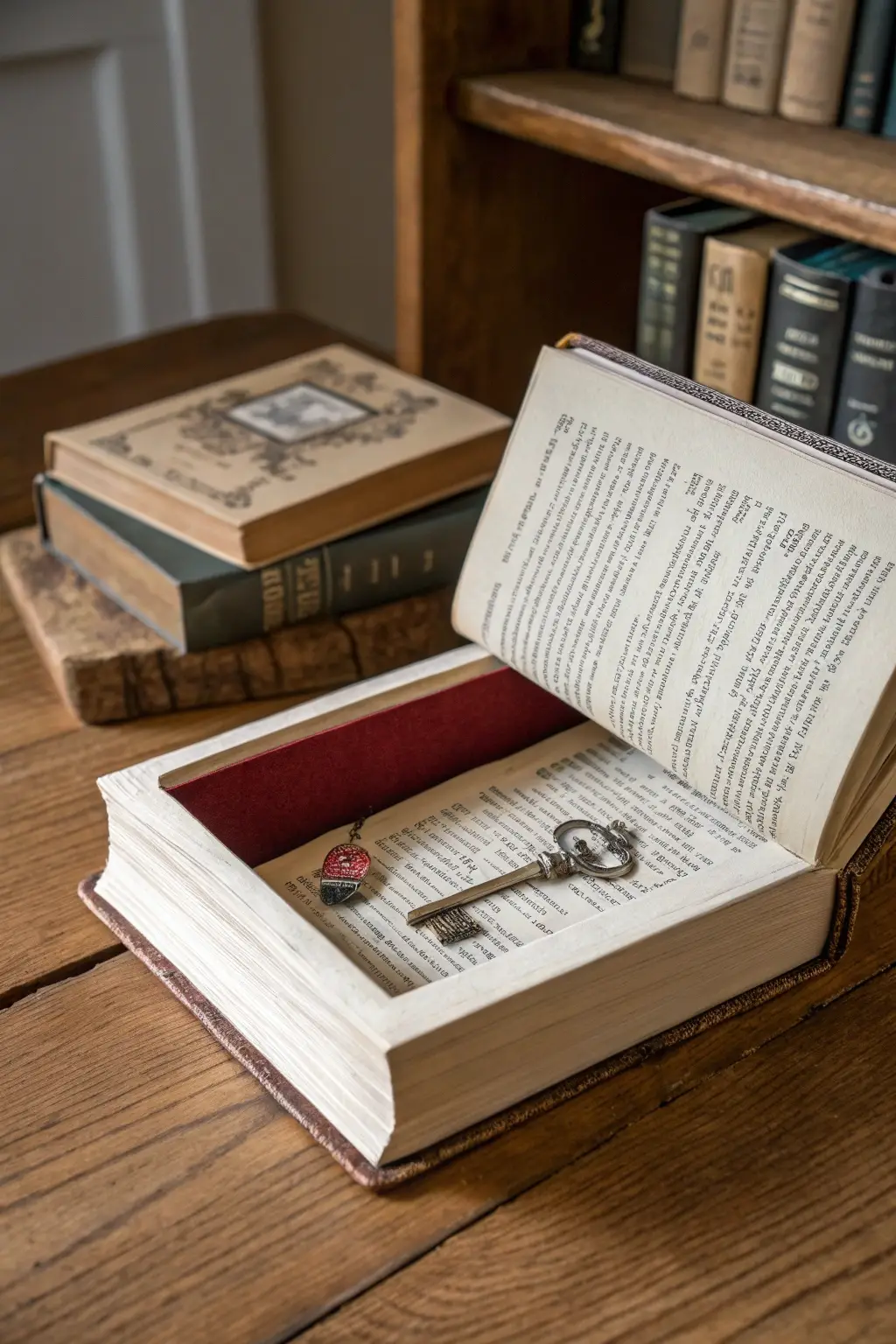 Hidden Compartment Book Box