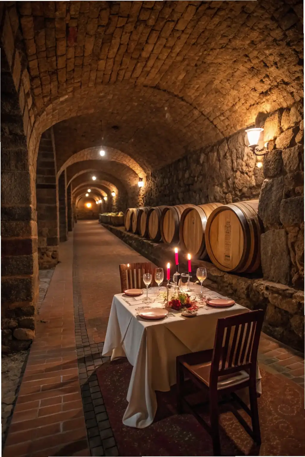 Intimate Indulgence: Dinner in a Wine Cellar