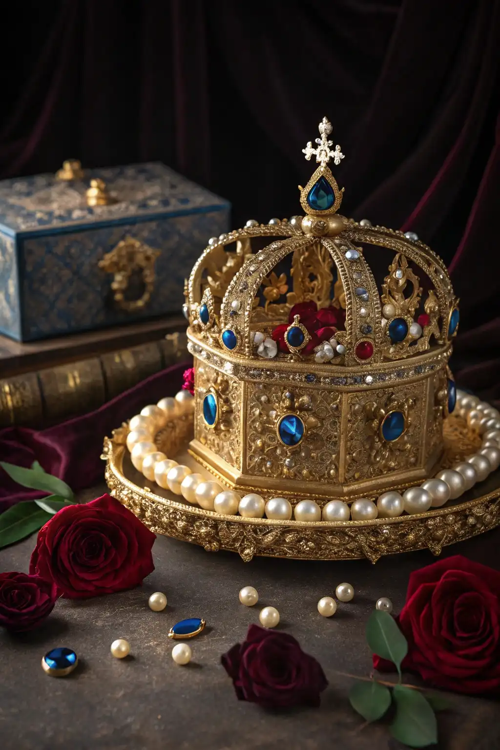 Regal Crown of Jewels