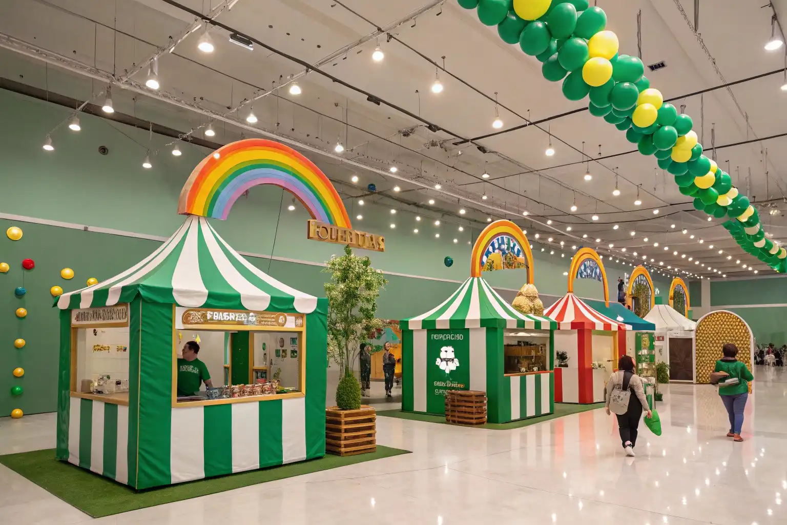 St. Patrick's Day Rainbow Market