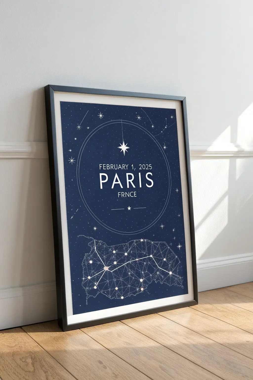 The Constellation of Love: A Personalized Star Map