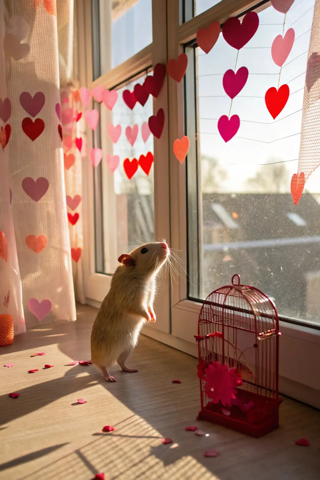 Valentine's Day Window Serenade