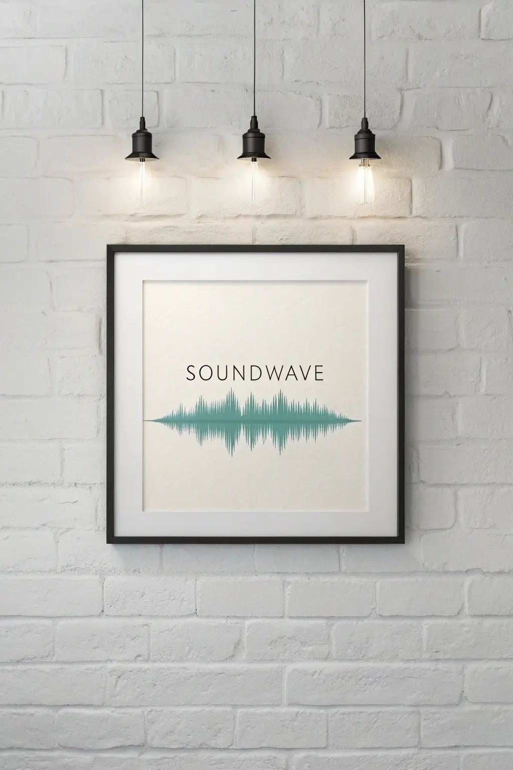 Your Voice in Art: Custom Soundwave Print