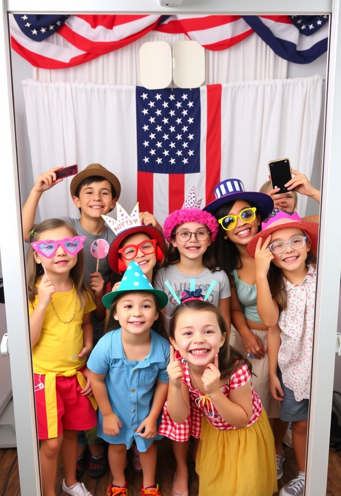 12 Fun Memorial Day Crafts for Kids That Will Keep Them Entertained (You’ll Love #6!) - 12. Memorial Day Photo Booth Props