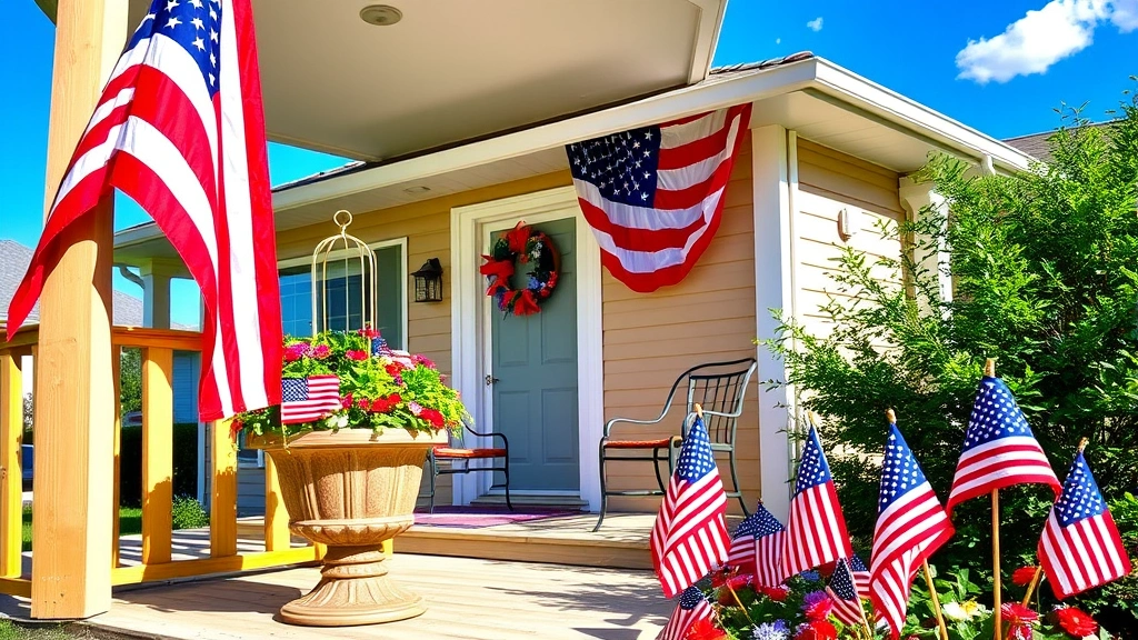 14 Creative Ways to Display American Flags This Memorial Day (You'll Love #6!)