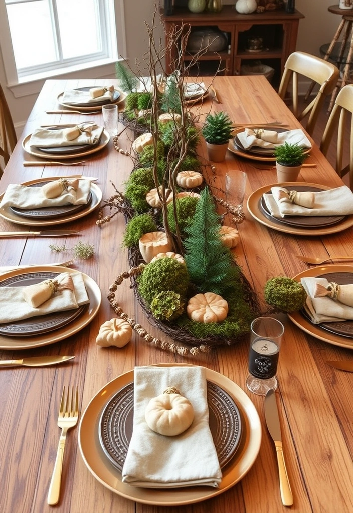 15 Gorgeous Memorial Day Table Decor Ideas That Will Wow Your Guests! - 9. Whimsical Woodland