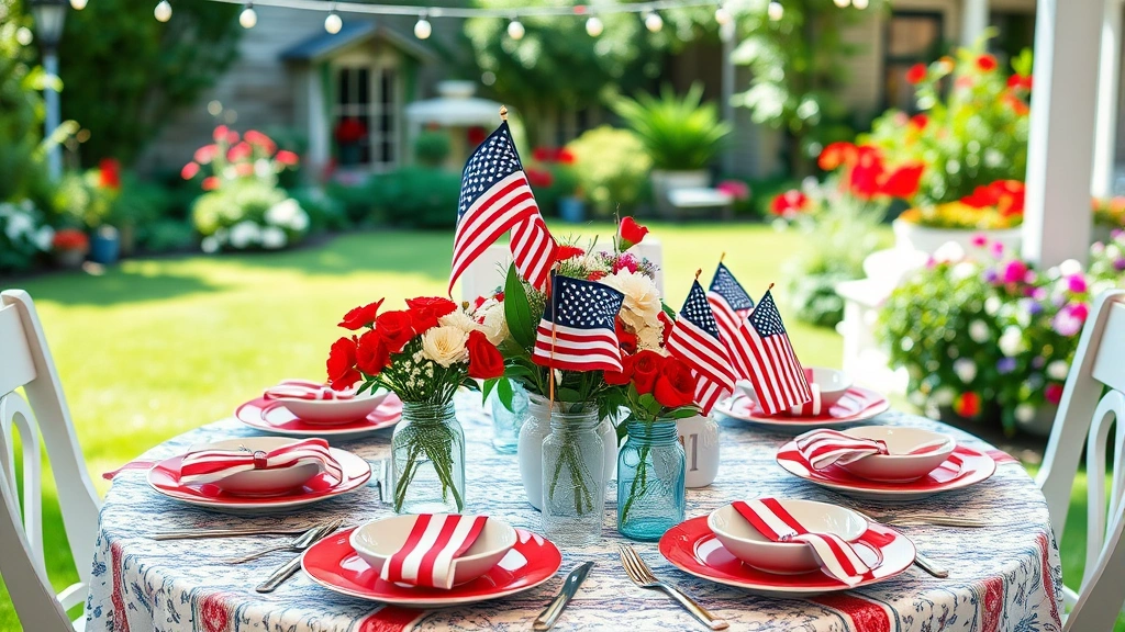 15 Gorgeous Memorial Day Table Decor Ideas That Will Wow Your Guests!