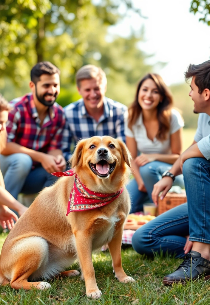 16 Creative Memorial Day Photography Ideas to Capture Family Memories (You’ll Love #4!) - 14. Family Pet Inclusion