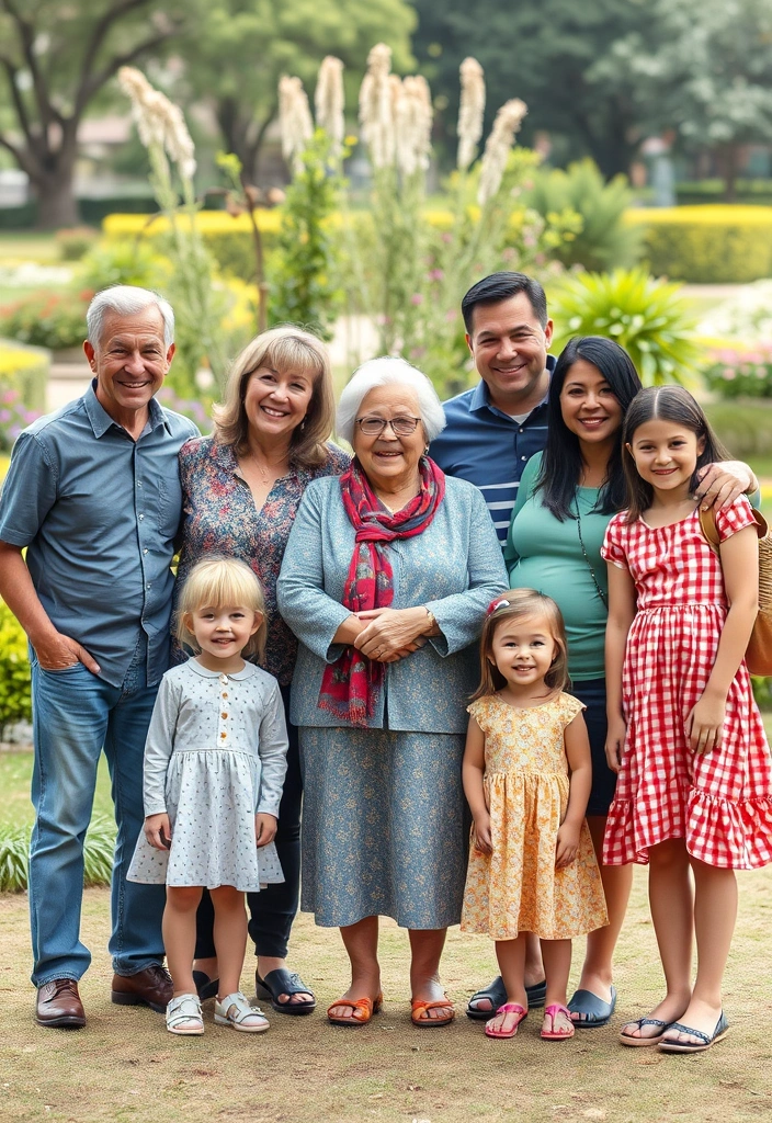 16 Creative Memorial Day Photography Ideas to Capture Family Memories (You’ll Love #4!) - 9. Generational Photos