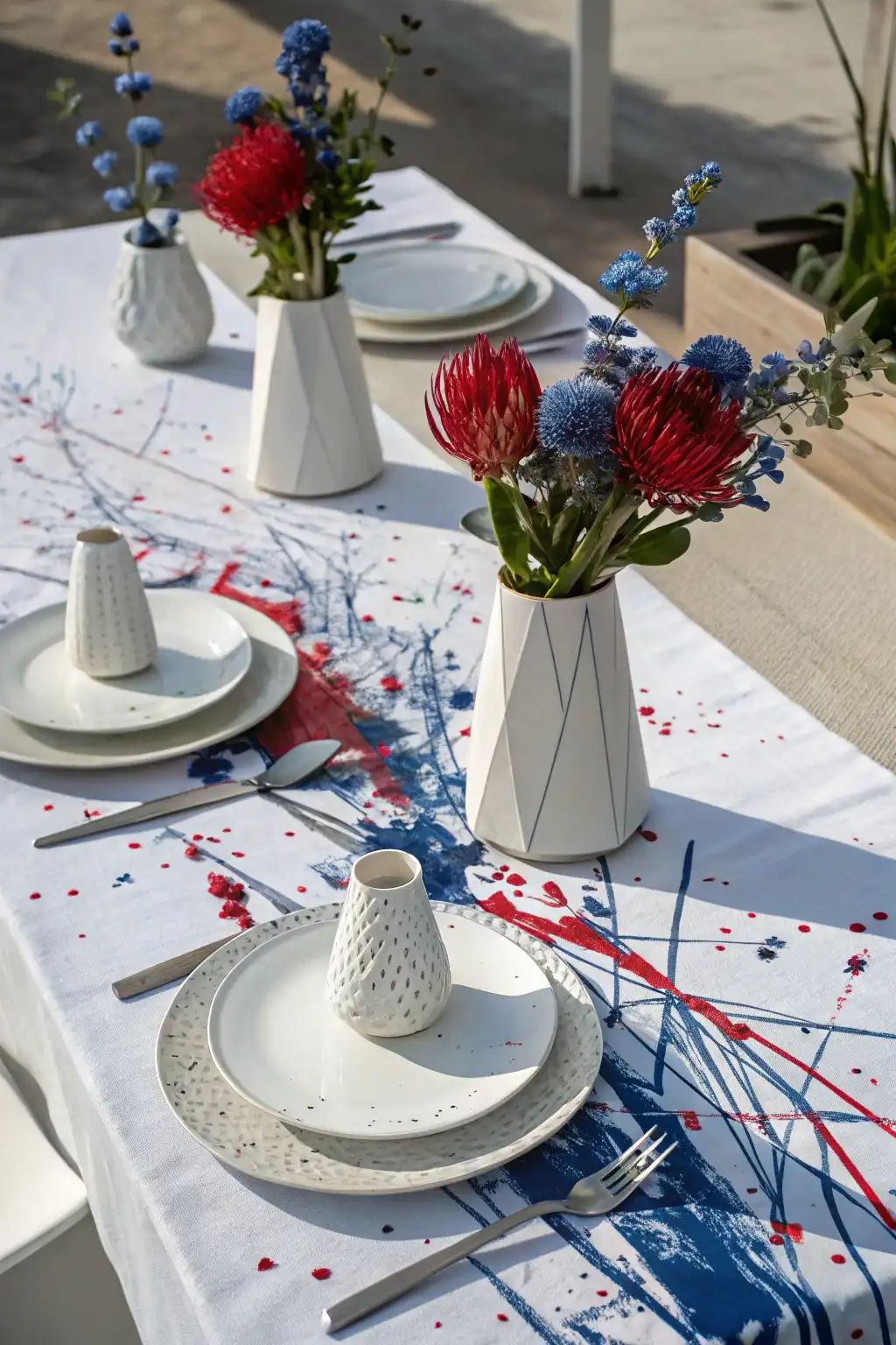 Abstract Artistry for Memorial Day