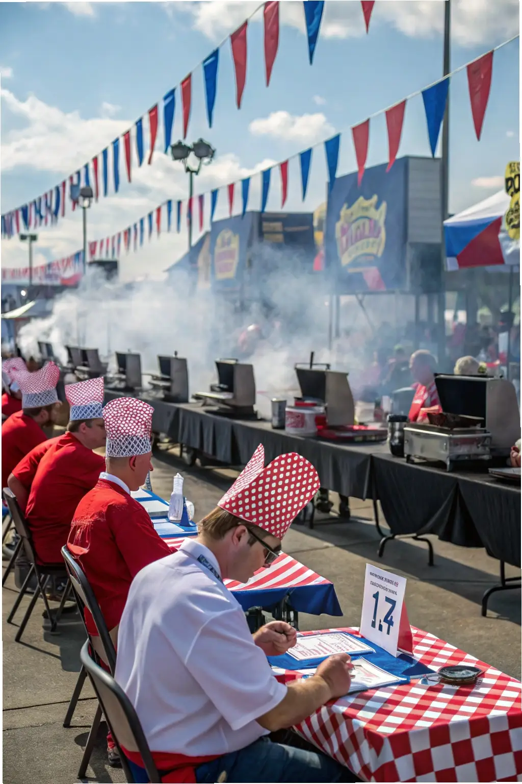 Competitive BBQ Cook-Off