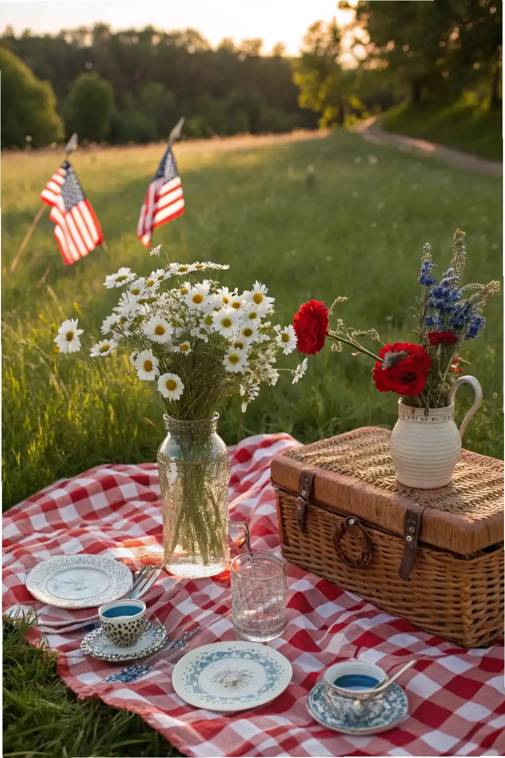 Countryside Picnic Setup