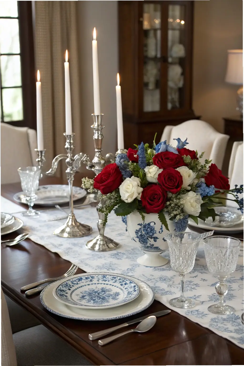 Elegant Indoor Memorial Day Soiree