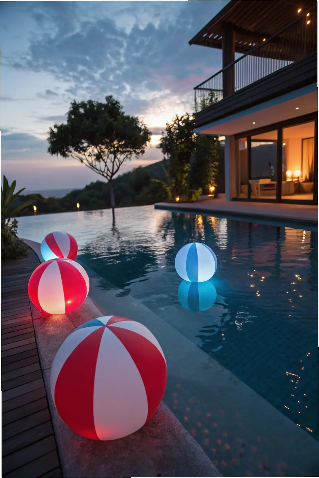 Floating Pool Orbs