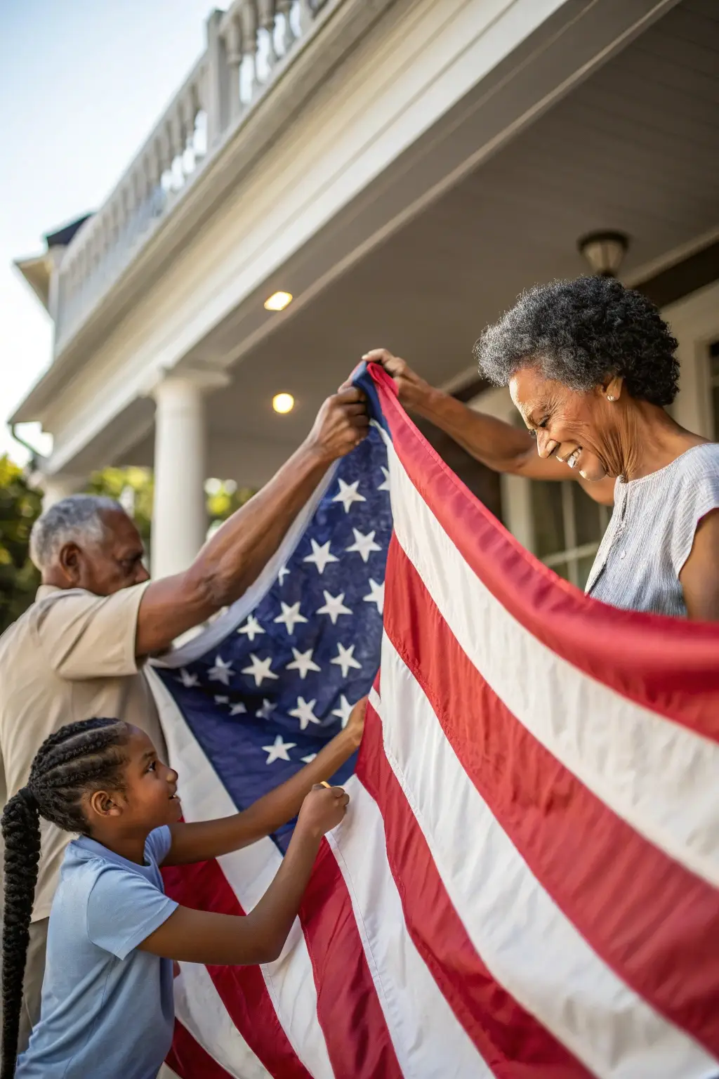 Generational Guardians: Displaying the Colors