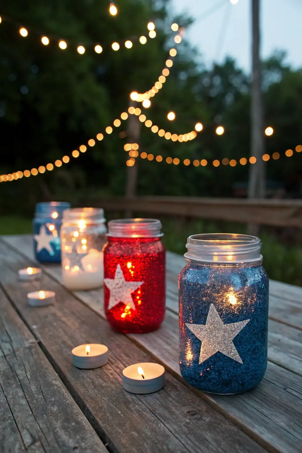 Glittering Star Luminaries
