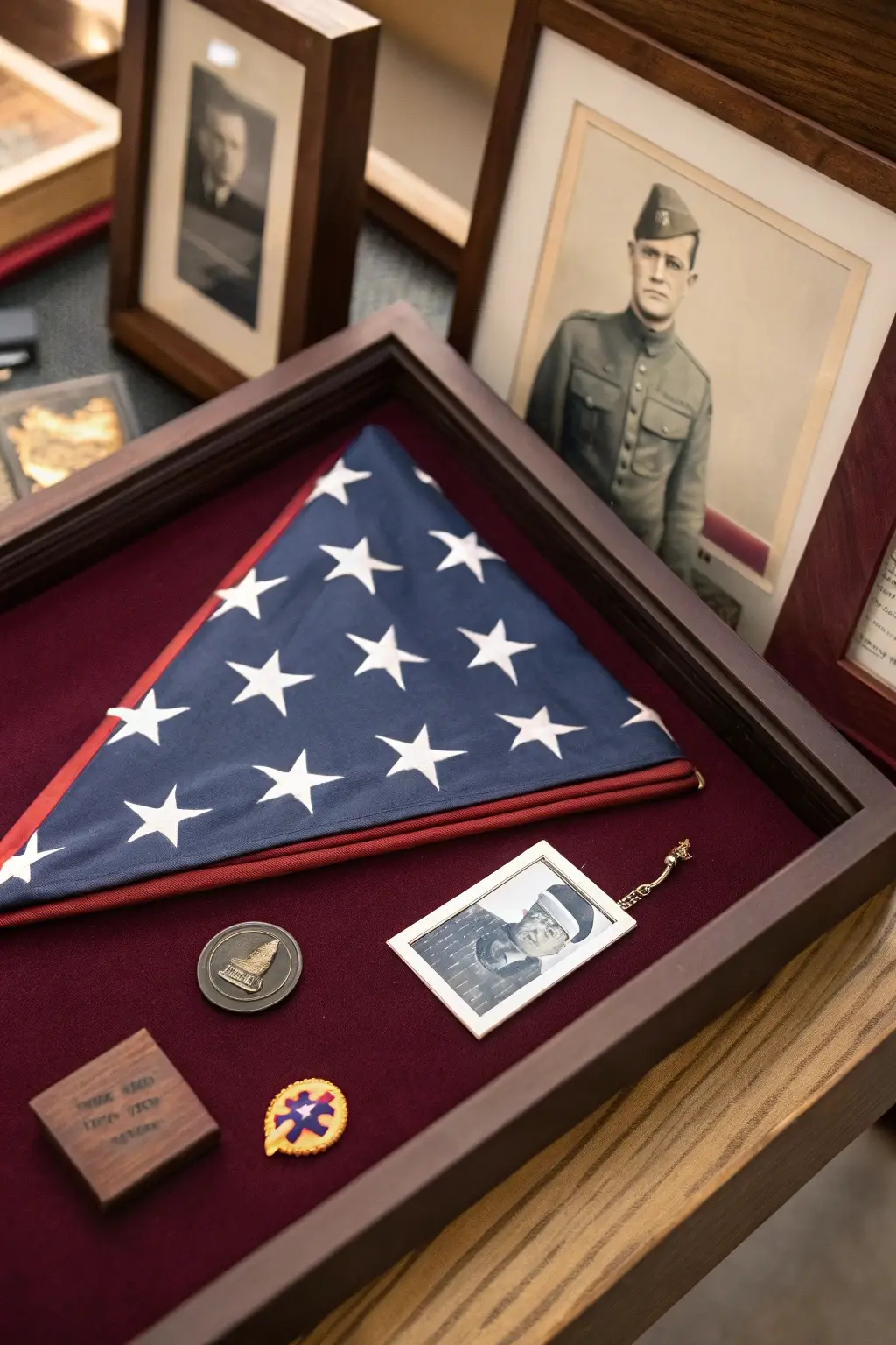 Honored Service Shadow Box