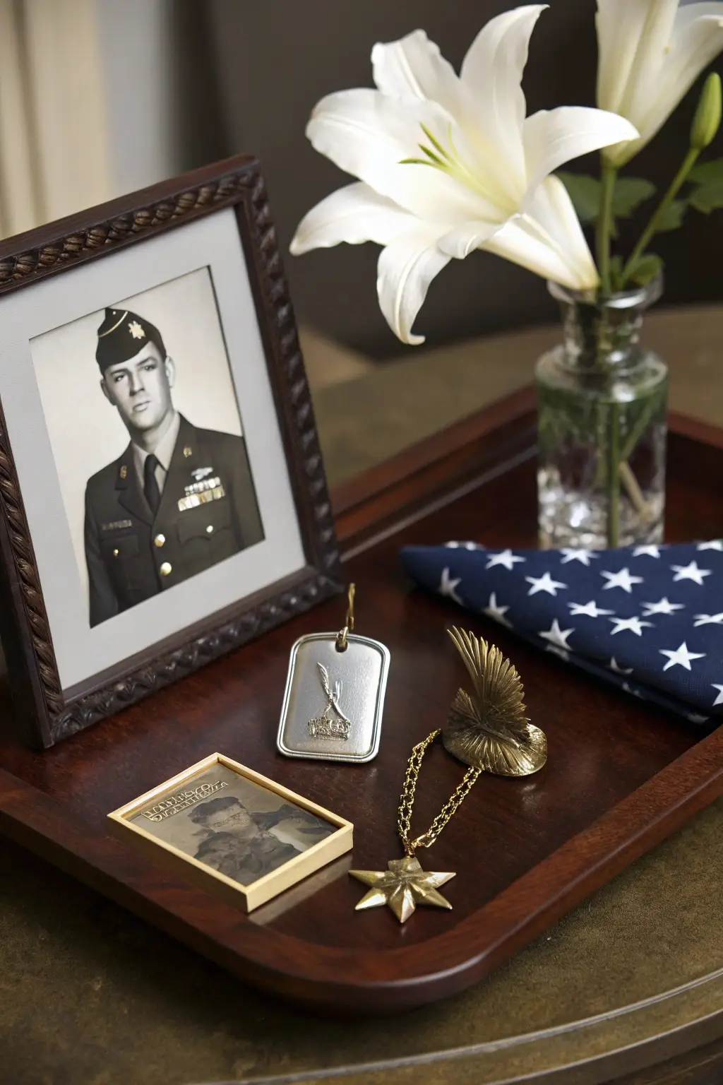 Honoring Heroes Remembrance Tray