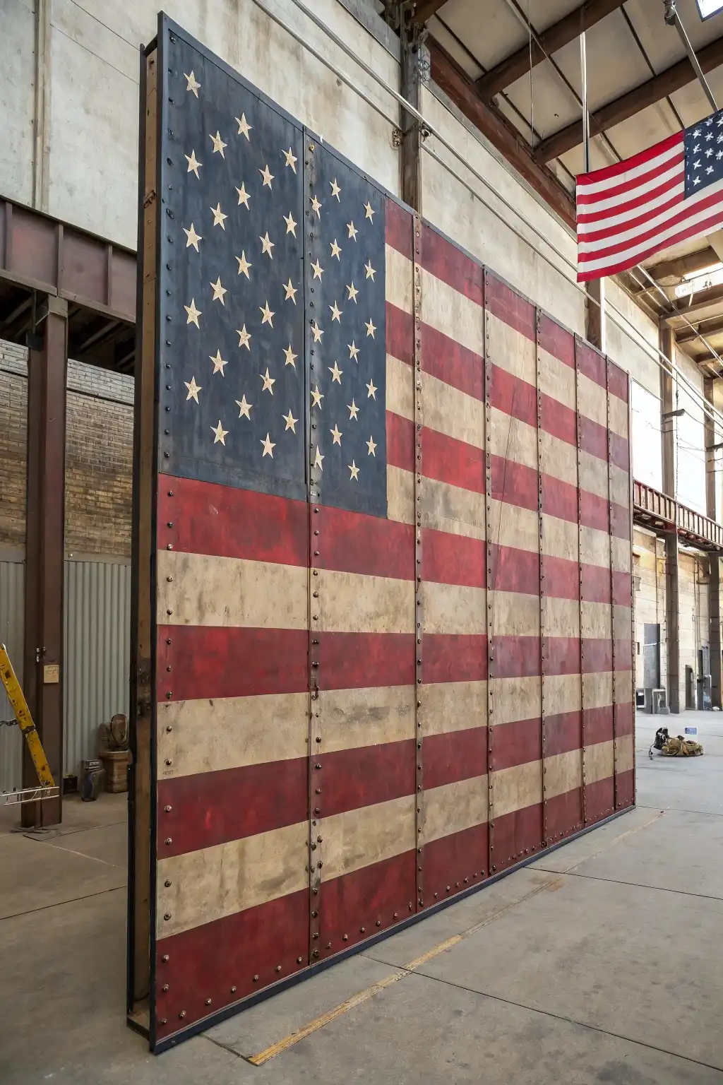 Industrial Flag Wall