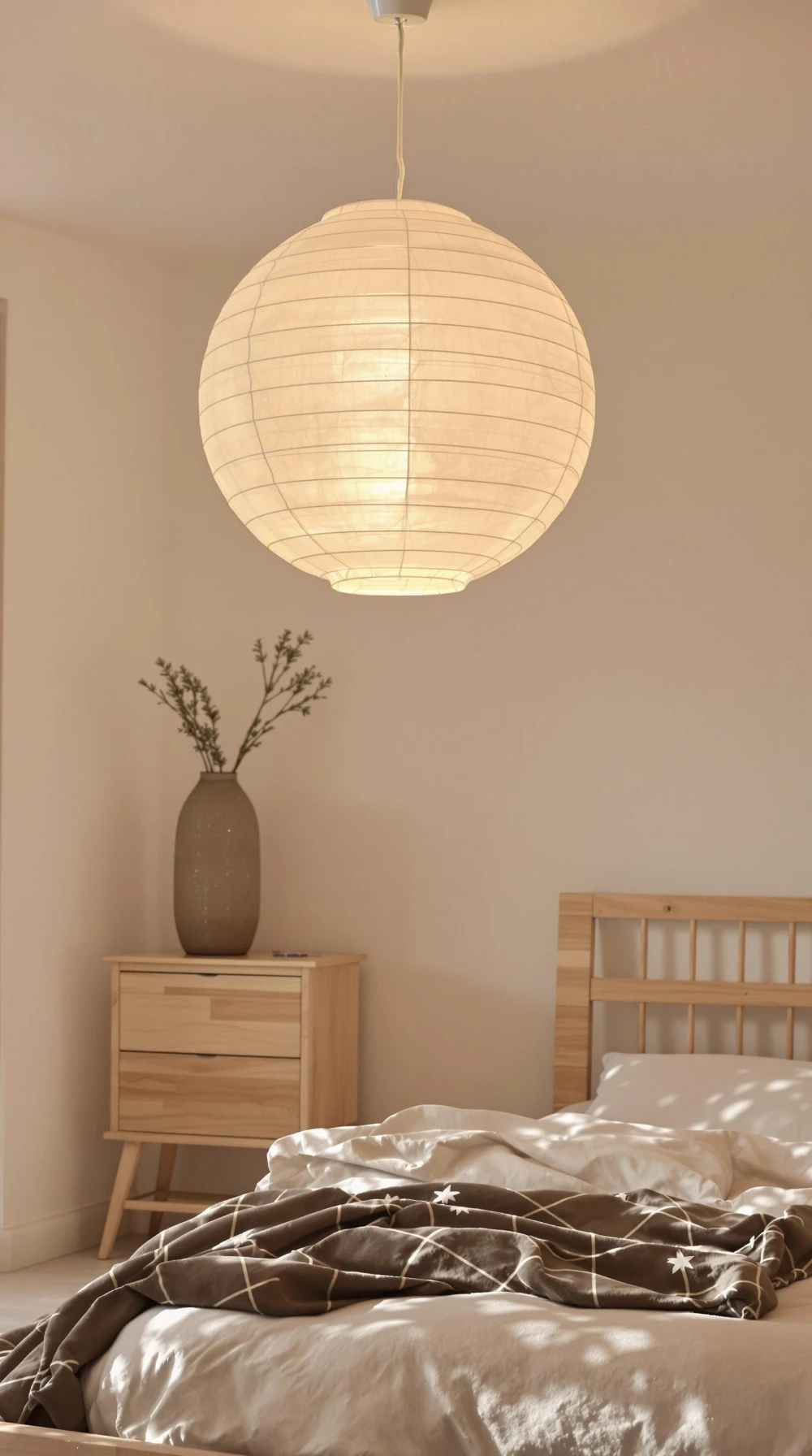 Japandi-Inspired Paper Lantern Lights