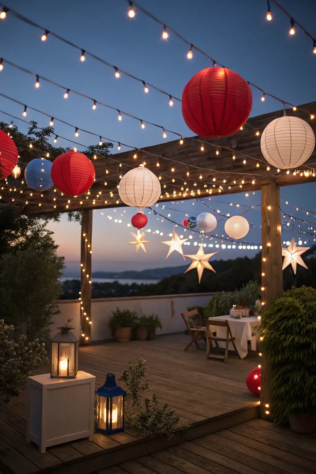 Lanterns and Starry Lights