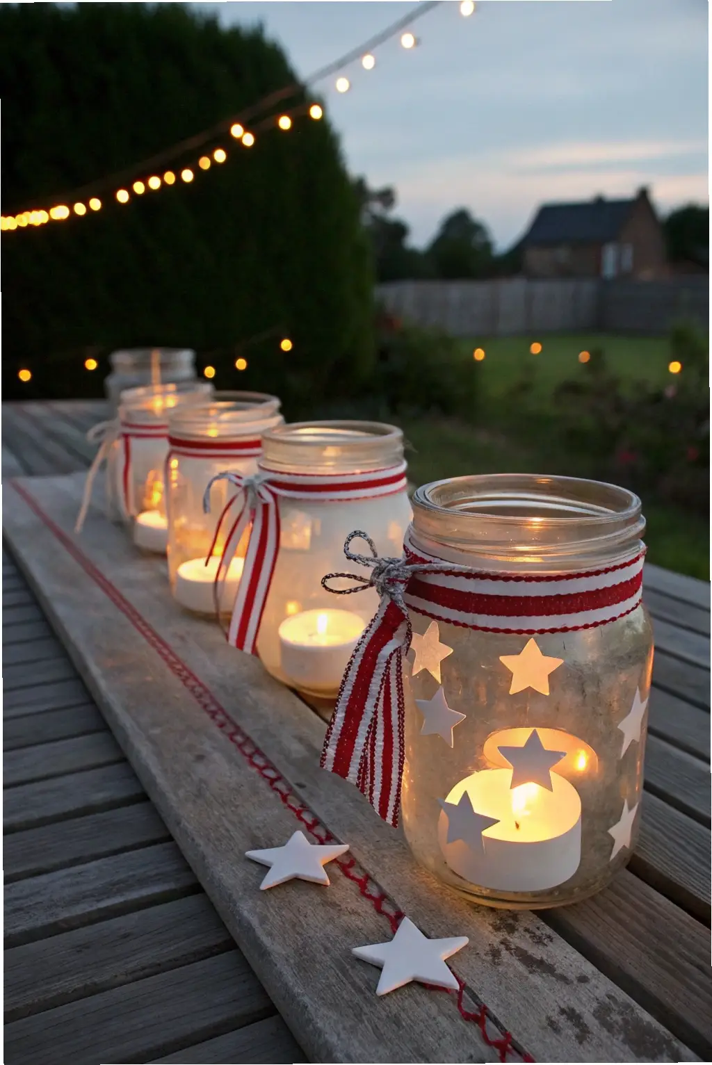 Mason Jar Luminaries